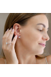 Obrázok pre Strieborné náušnice MIA 11M00002 moissanite