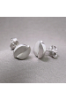 Obrázok pre Strieborné náušnice rozpolené kolieska 61145