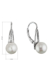 Obrázok pre Strieborné náušnice s shell perlou 11687.1
