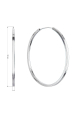 Obrázok pre Strieborné náušnice veľké kruhy 61009