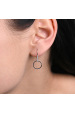 Obrázok pre Strieborné náušnice visiaci krúžok 11539.1