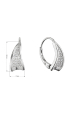 Obrázok pre Strieborné visiace náušnice 11679.1