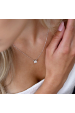 Obrázok pre Strieborný náhrdelník ELEN 12M00005 moissanite