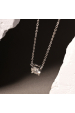 Obrázok pre Strieborný náhrdelník ELEN 12M00005 moissanite