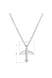 Obrázok pre Strieborný náhrdelník lietadlo 62050