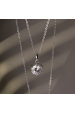 Obrázok pre Strieborný náhrdelník MIA 12M00003 moissanite