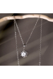 Obrázok pre Strieborný náhrdelník MIA 12M00004 moissanite