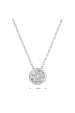 Obrázok pre Strieborný náhrdelník s čírym zirkónom 12051.1 crystal