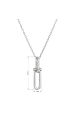 Obrázok pre Strieborný náhrdelník s elegantným uzlom 12140.1