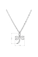 Obrázok pre Strieborný náhrdelník vážka 62044