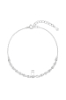 Obrázok pre Strieborný náramok s malými zirkónmi 13031.1