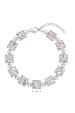 Obrázok pre Strieborný náramok so Swarovski kryštálmi ab efekt 33047.2
