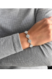 Obrázok pre Strieborný náramok so Swarovski kryštálmi biely 33048.1