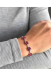 Obrázok pre Strieborný náramok so Swarovski kryštálmi červený 33048.3 cherry