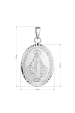 Obrázok pre Strieborný prívesok madailón Madonka 64089