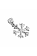 Obrázok pre Strieborný prívesok snehová vločka 64020