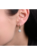 Obrázok pre Pozlátené náušnice so Swarovski kryštálmi 31326.1