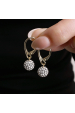 Obrázok pre Pozlátené náušnice so Swarovski kryštálmi 31326.1
