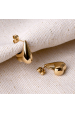 Obrázok pre Náušnice HEART gold