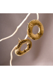 Obrázok pre Náušnice BAGEL gold