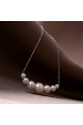 Obrázok pre Strieborný náhrdelník s riečnymi perlami 22063.1