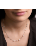 Obrázok pre Strieborný náhrdelník s shell perličkami 12184.1