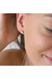 Obrázok pre Strieborná kusová náušnica MIA 11XM00001
