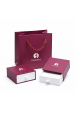 Obrázok pre Strieborné náušnice s kryštálmi Swarovski mix farieb polkruh 31123.3 sakura