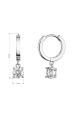 Obrázok pre Strieborné náušnice IRIS 11M00012 moissanite 2ct