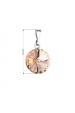 Obrázok pre Evolution Group Prívesok bižutéria so Swarovski krištáľmi oranžový okrúhly 54001.3