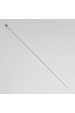 Obrázok pre Strieborný náramok hadíkový - 1,5 mm, 17,5 cm