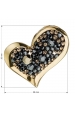 Obrázok pre Evolution Group Strieborný prívesok s krištáľmi mix farieb srdca 34184.4 colorado