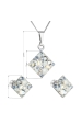 Obrázok pre Evolution Group Sada šperkov s krištáľmi Swarovski náušnice a prívesok mix farieb kosoštvorec 39126.3 light sapphire