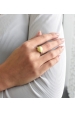 Obrázok pre Strieborný prsteň s perlou pastelovo žltý 35022.3