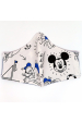 Obrázok pre Bavlnené rúško - Disney Mickey modré / modré hviezdy