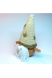 Obrázok pre Trpaslík Gnome - originálny ručne háčkovaný prívesok na kľúče