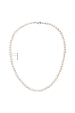Obrázok pre Perlový náhrdelník z pravých riečnych perál bielej oválnej perly 22037.1