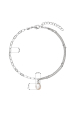 Obrázok pre Perlový náramok z pravou riečnou perlou ovál biely 23014.1
