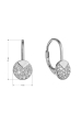 Obrázok pre Strieborné náušnice so zirkónmi 11517.1 crystal
